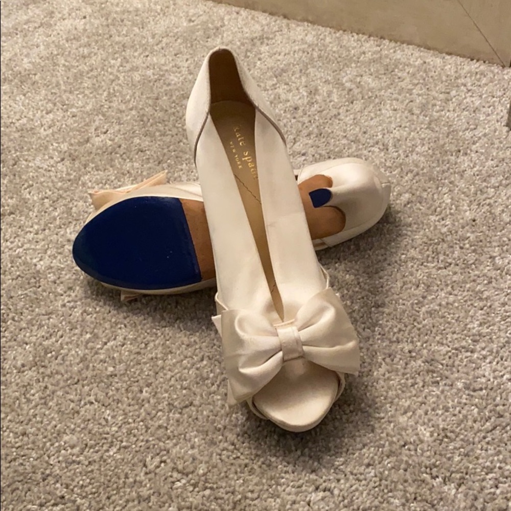 Kate spade wedding platform heels